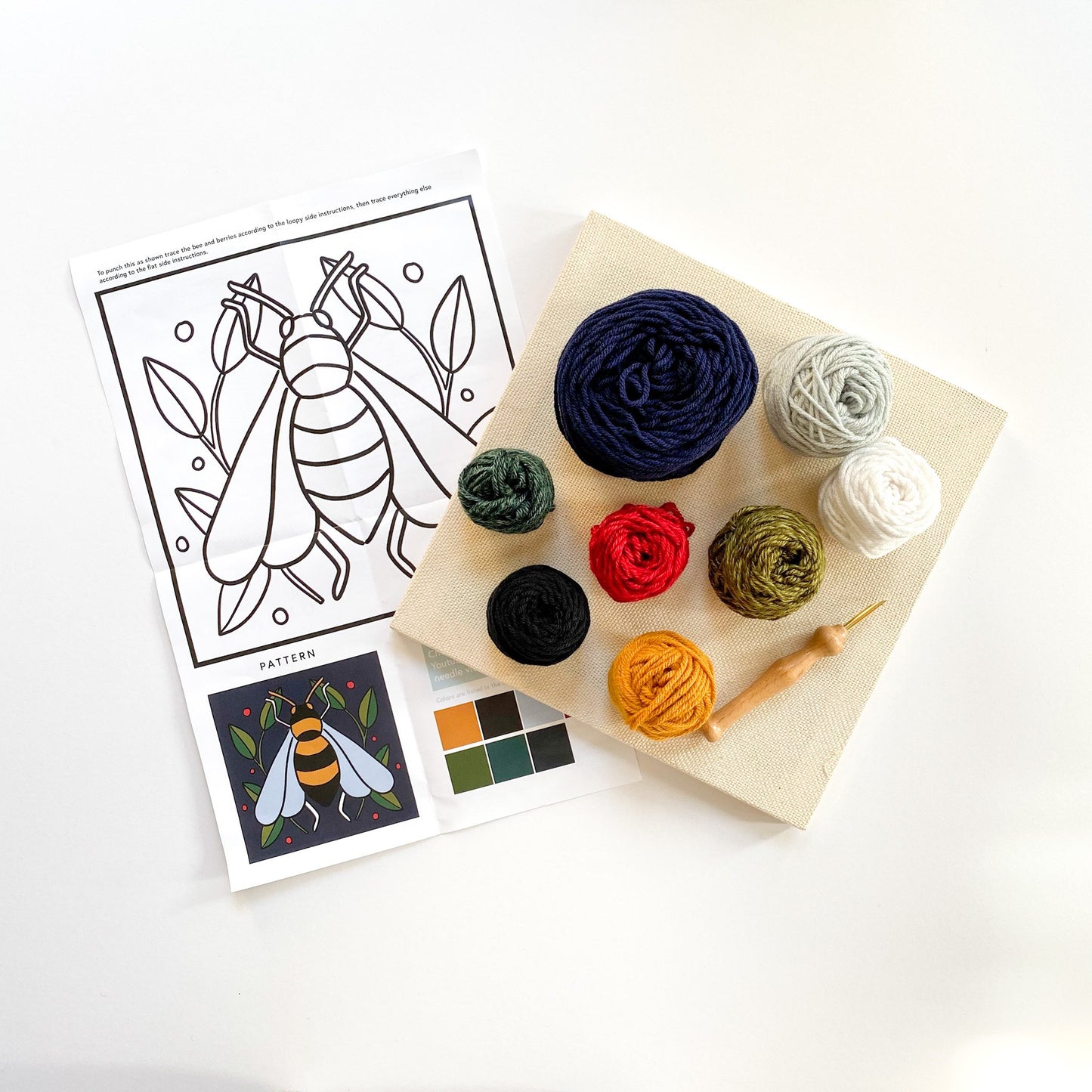 Punch Needle - Spring Bee Kit