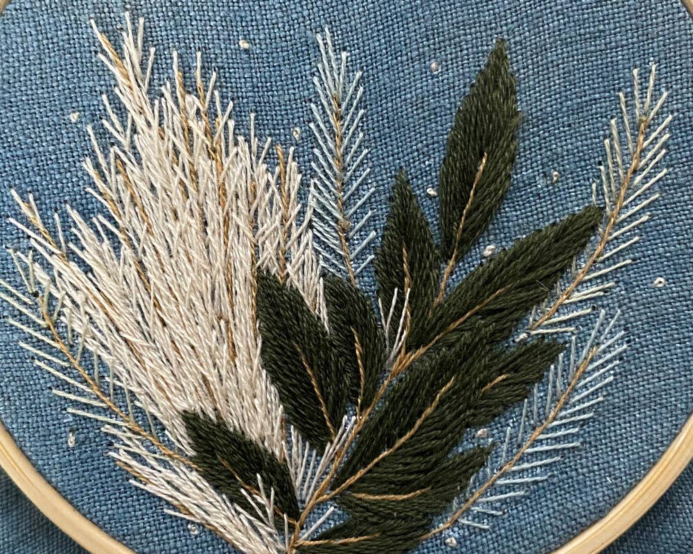 Mini Embroidery - Pampas Grass and Circumstance Kit