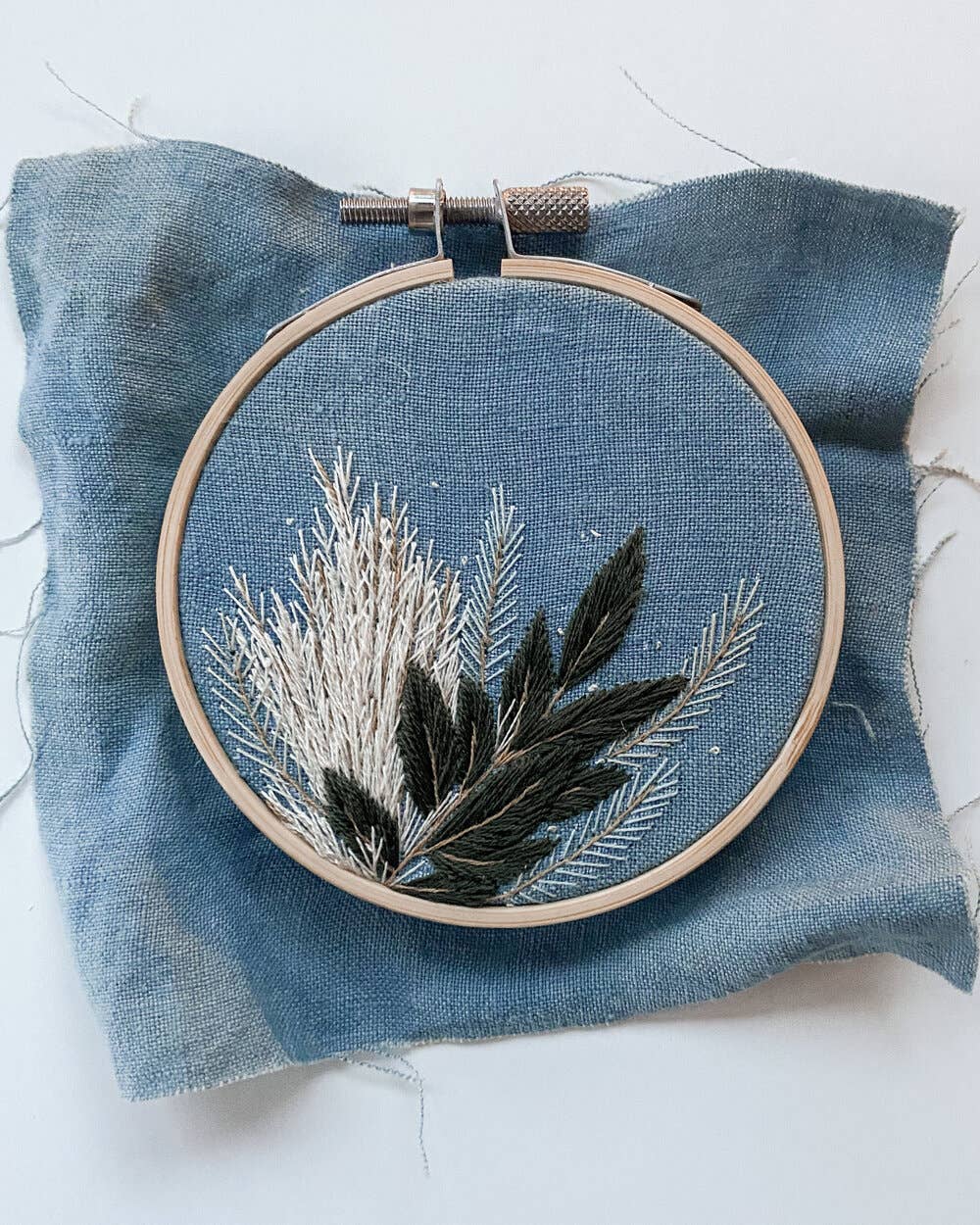 Mini Embroidery - Pampas Grass and Circumstance Kit