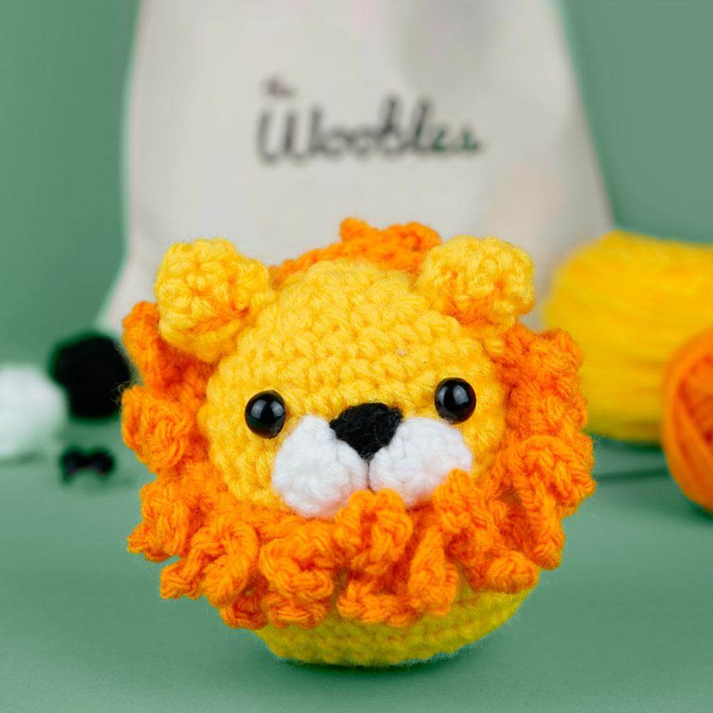 Crochet Kit - Sebastion the Lion